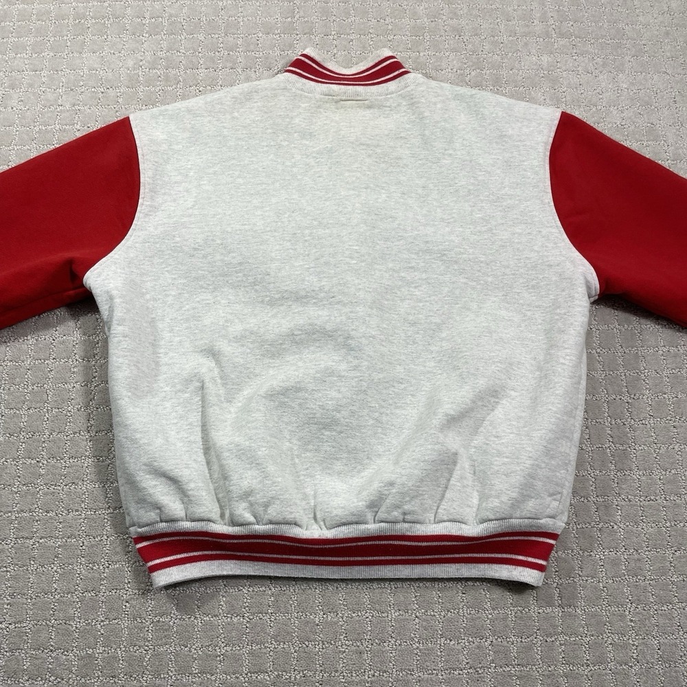 VTG 90s Mickey Mouse Florida Size Large Walt Disney Sweatshirt Varsity Jacket - Picture 6 of 8